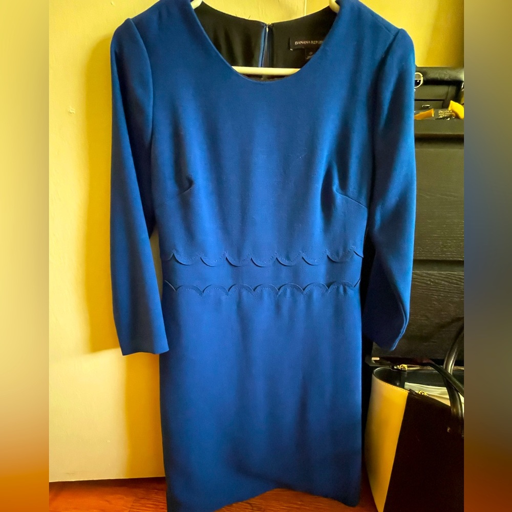 Banana Republic Royal Blue Dress